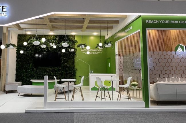 Maze COP29, cop exhibition stand design, cop booth contractor, cop exhibition stand builder, turnkey cop stand, custom cop booth, cop exhibition contractor, cop29 stand design