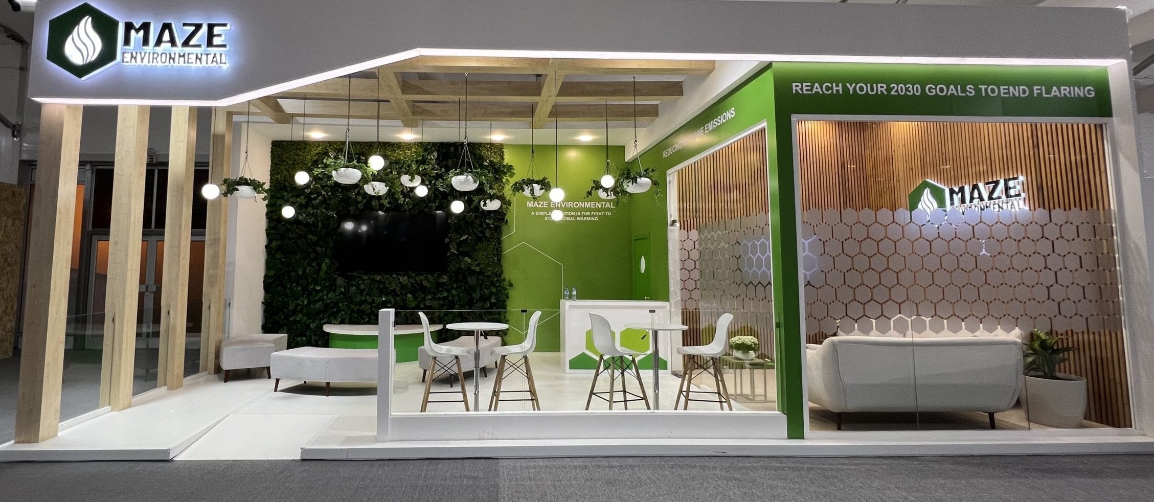Maze COP29, cop exhibition stand design, cop booth contractor, cop exhibition stand builder, turnkey cop stand, custom cop booth, cop exhibition contractor, cop29 stand design